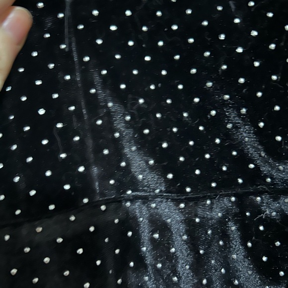 Black Velvet Metallic I.am.Gia tiger mist collab dress - Picture 4 of 5